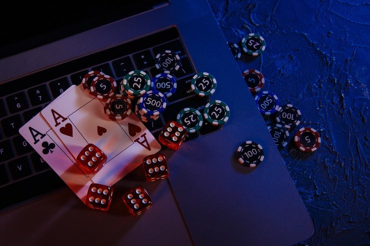 Multi-camera live studio at pedia4d login showing dealer at blackjack table