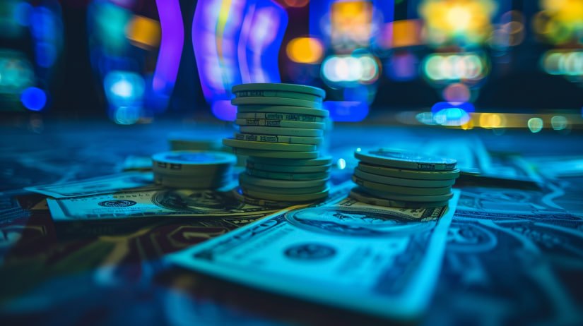Live blackjack dealer at pedia4d login studio with multiple camera angles showing cards and betting board